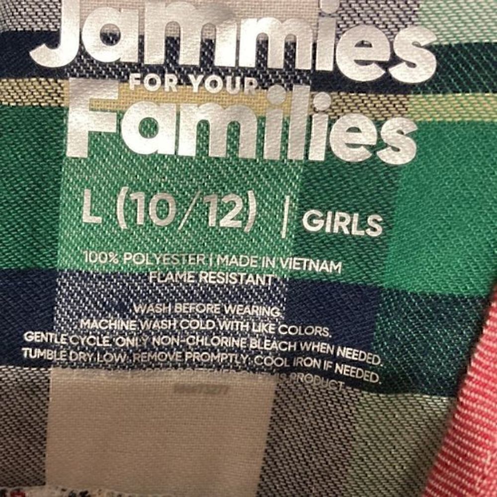 Girls Christmas pajamas - Picture 4 of 5